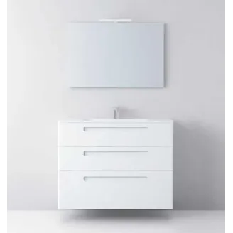 MUEBLE BAÑO FONDO REDUCIDO 100 PARIS 3 CAJONES AVILA DOS