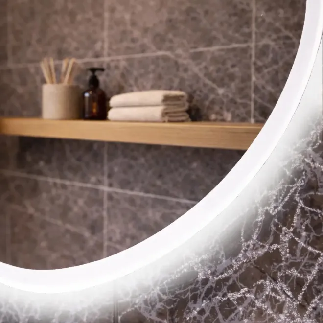 Espejo Luz Led Perimetral Aura Detalle