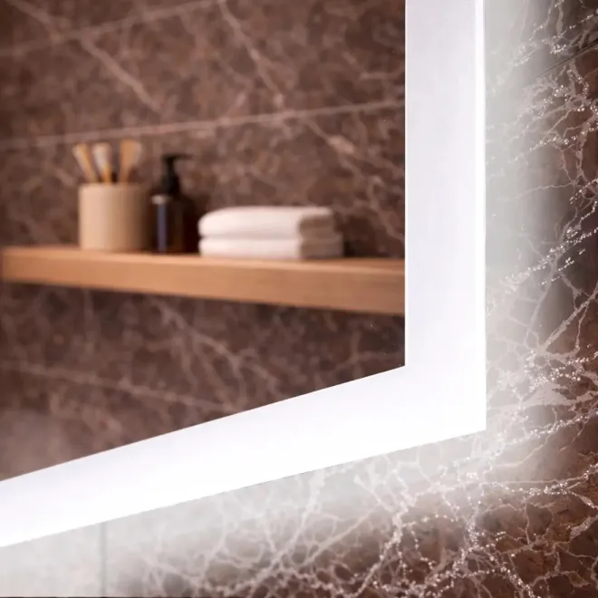 Espejo Baño Luz Led Perimetral Nova Detalle