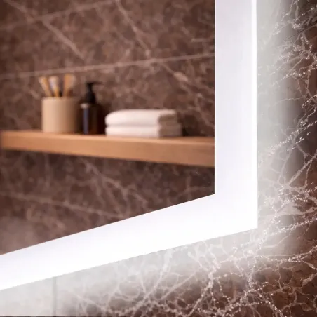 Espejo Baño Luz Led Perimetral Nova Detalle