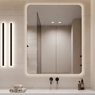 Espejo Baño Luz Led Perimetral Krak