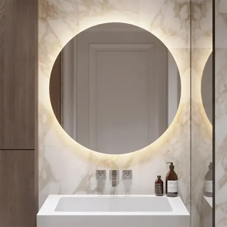 Espejo Baño Luz Led Perimetral Sfera