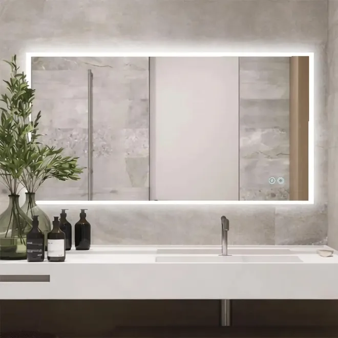 Espejo Luz Led Hermes 70x120 Ambiente