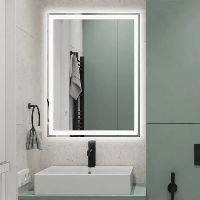 Espejo Luz Led Onix 60x80 Detalle