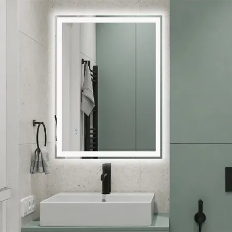 Espejo Luz Led Onix 60x80 Detalle