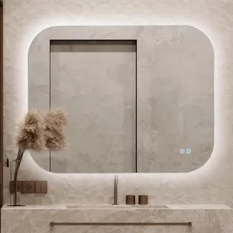 Espejo Luz Led Prisma 80x100 Detalle