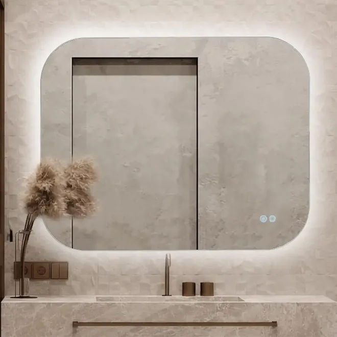 Espejo Luz Led Prisma 80x100 Detalle