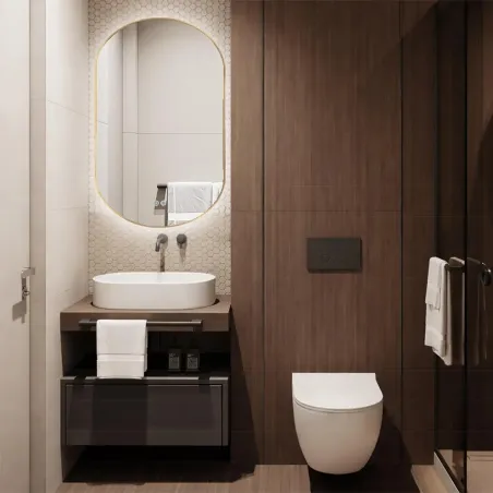 Espejo Led 60x90 Bali Oro Ambiente