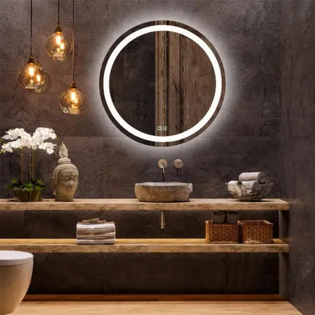 Espejo Baño Led Titan 80 Ambiente