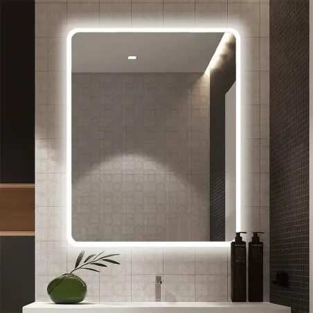 Espejo Baño Luz Led Perimetral Lumo