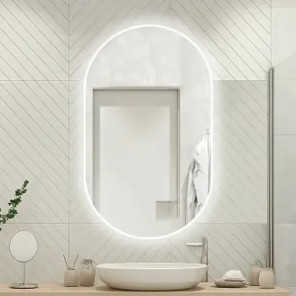 Espejo Luz Led Perimetral Aura