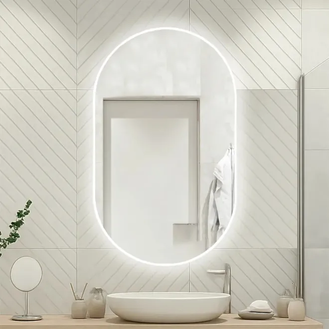 Espejo Luz Led Perimetral Aura