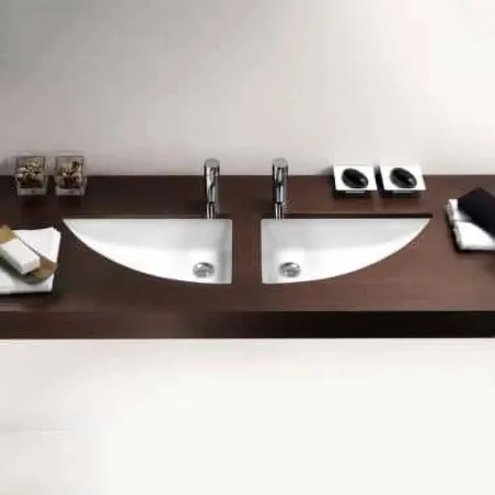 Lavabo Bajo Encimera Angular Agres Unisan