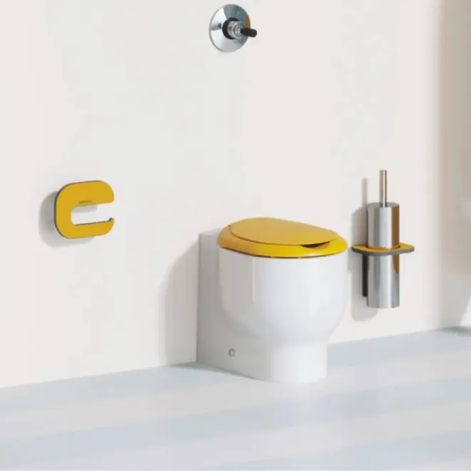 Escobillero Amarillo WC Kids