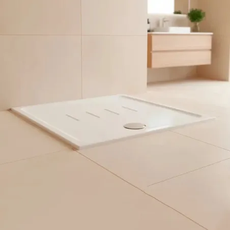 Plato Ducha Cerámico Waterline Encastrar Unisan