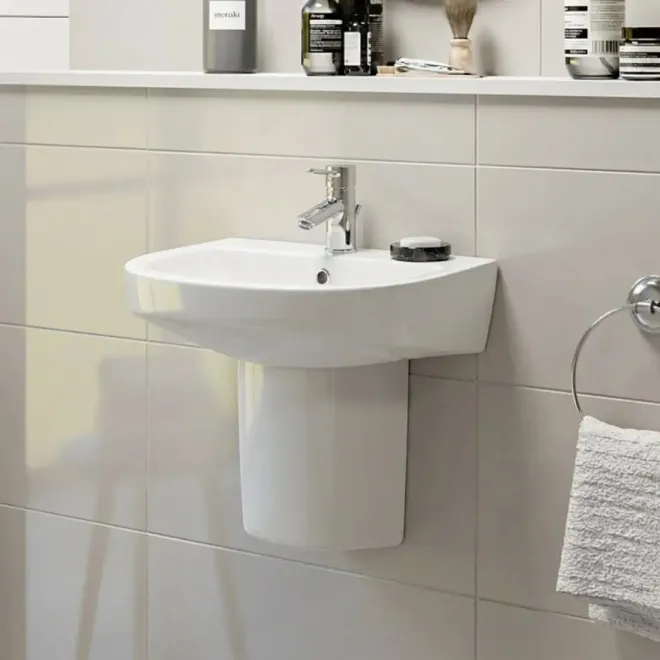Lavabo Semipiedestal Urby