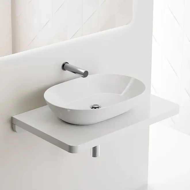 Lavabo Sobreencimera Sanlife Oval 38