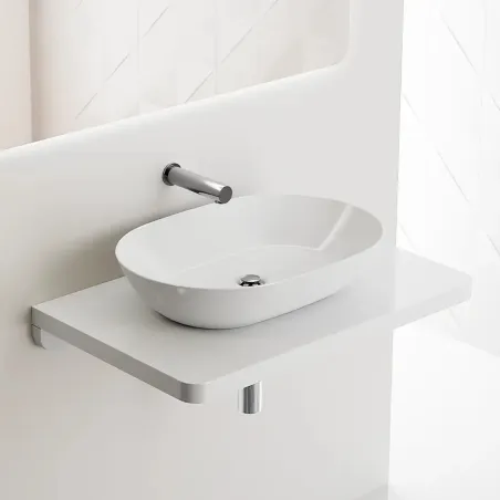 Lavabo Sobreencimera Sanlife Oval 38