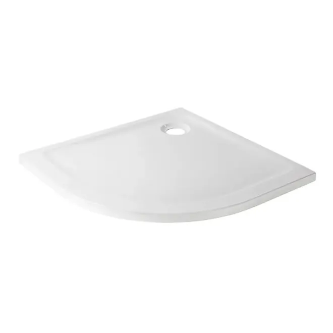 Plato Ducha Acrílico Face Semicircular Unisan Técnico