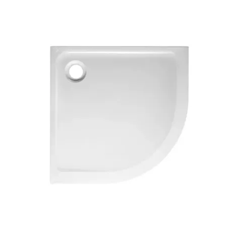 Plato Ducha Acrílico Face Semicircular Unisan Técnico