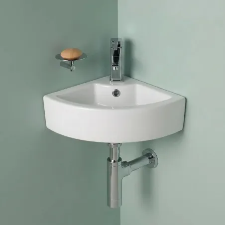 Lavabo Suspendido Portet Esquinero Baalneo