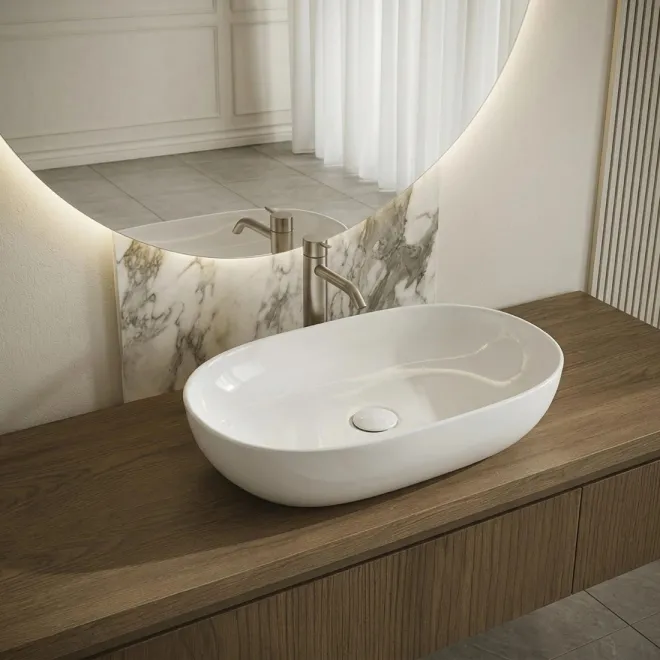 Lavabo Sobre Encimera Pinedo Ovalado Baalneo