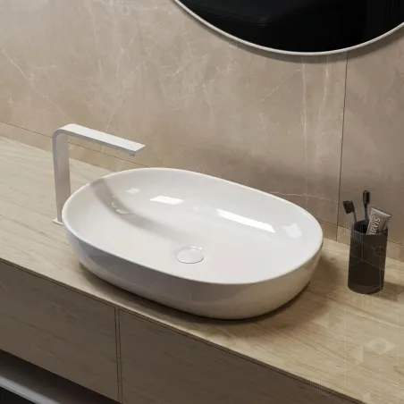 Lavabo Sobre Encimera Pinedo Ovalado Baalneo