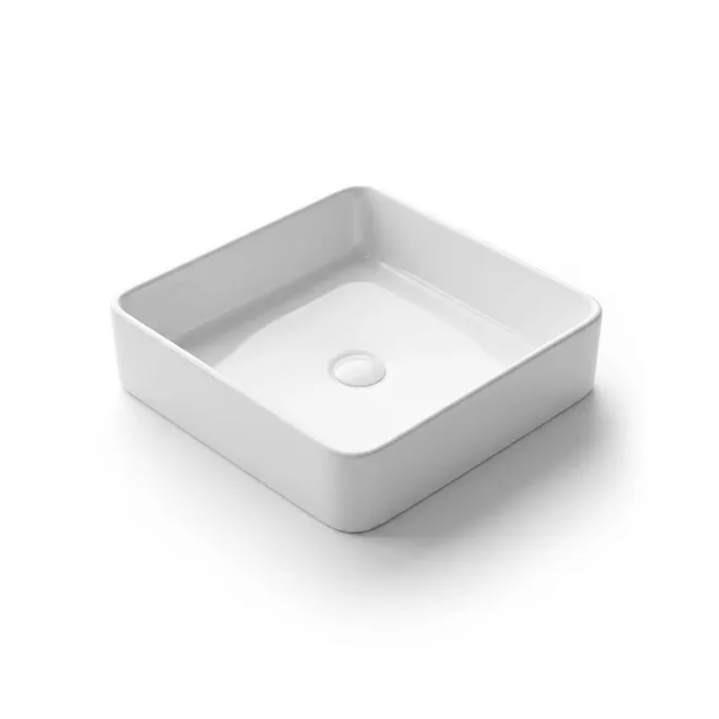 Lavabo Sobre Encimera Saler Cuadrado Baalneo Técnico