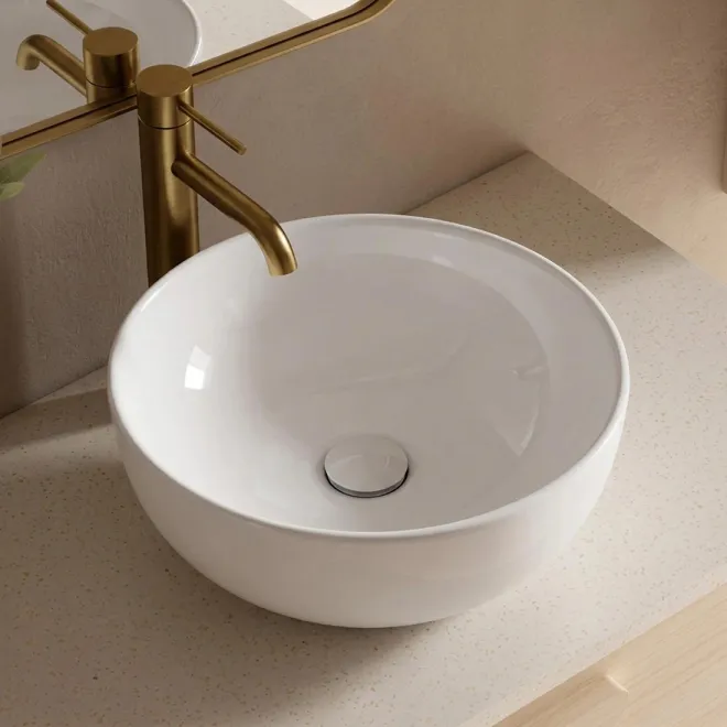 Lavabo Sobre Encimera Patacona Redondo Baalneo