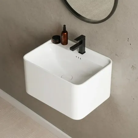 Lavabo Suspendido Duna Rectangular Baalneo