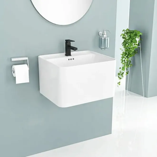 Lavabo Suspendido Duna Rectangular Baalneo