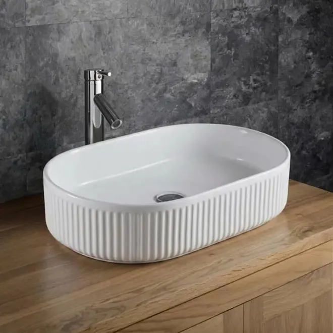 Lavabo Sobre Encimera Litoral Ovalado Baalneo