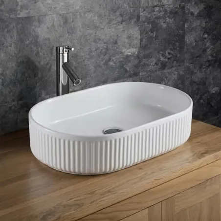 Lavabo Sobre Encimera Litoral Ovalado Baalneo