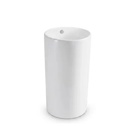 Lavabo Pedestal Testos Redondo Baalneo Técnico
