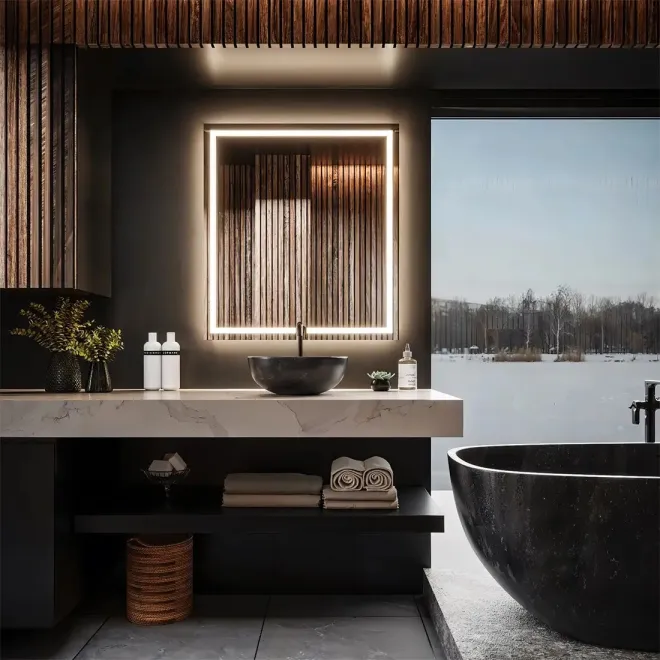 Espejo Baño con Luz a Medida Dual BathDecor