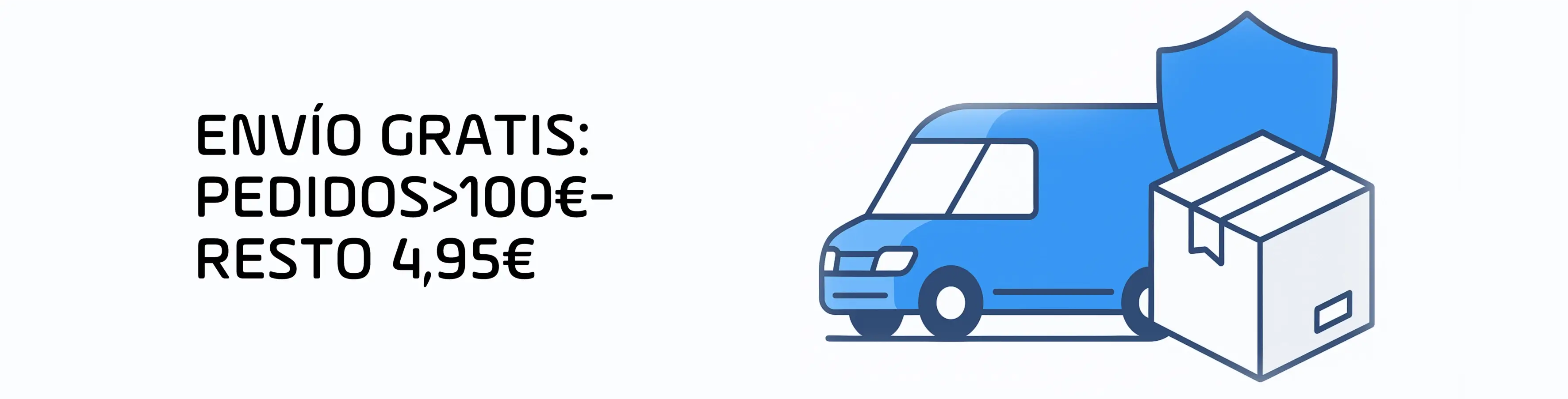 Información sobre gastos de envío y transporte seguro en TiendaInicia