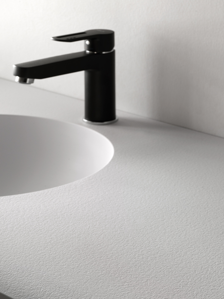Lavabo-encimera-resina-litos-detalle Silex, para lavabos y encimeras de resina