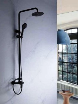 conjunto-de-ducha-roma-color-negro Encuentra todas las novedades de Grifería Imex en TiendaInicia