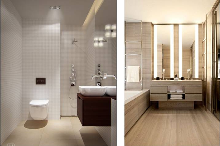 il Apliques de baño: cómo crear la iluminación perfecta para tu baño