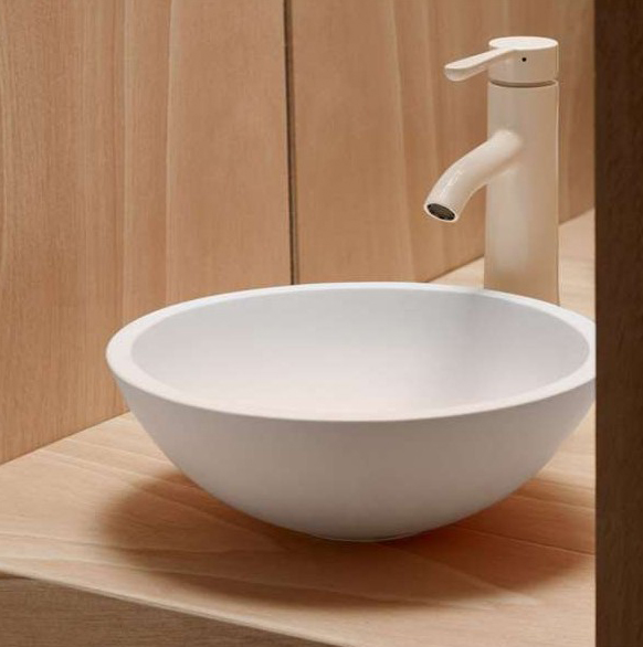 lavabo-sobre-encimera-circular-solid-surface-polaris-bathco-1 Lavabo Sobre Encimera de Baño