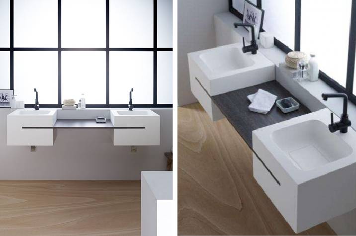 lavabos3 Encuentra diseño y elegancia en los lavabos Solid Surface