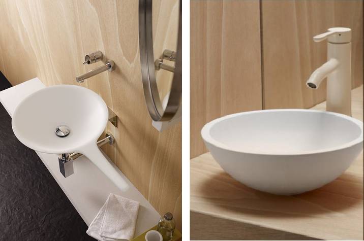 lavabos5 Encuentra diseño y elegancia en los lavabos Solid Surface