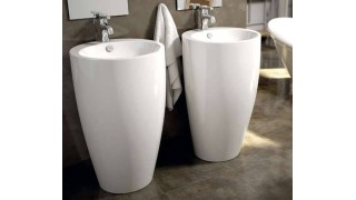 Lavabo pedestal: la elegancia y la funcionalidad en un solo elemento.